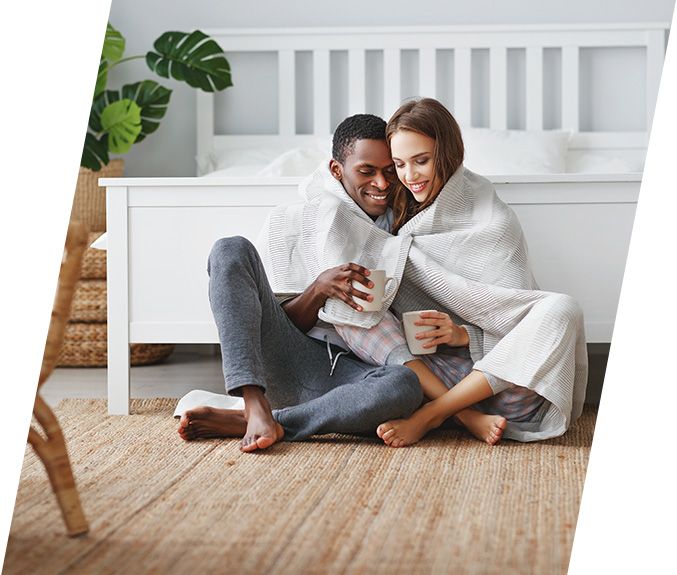 Couple trying to stay warm in their Birmingham home