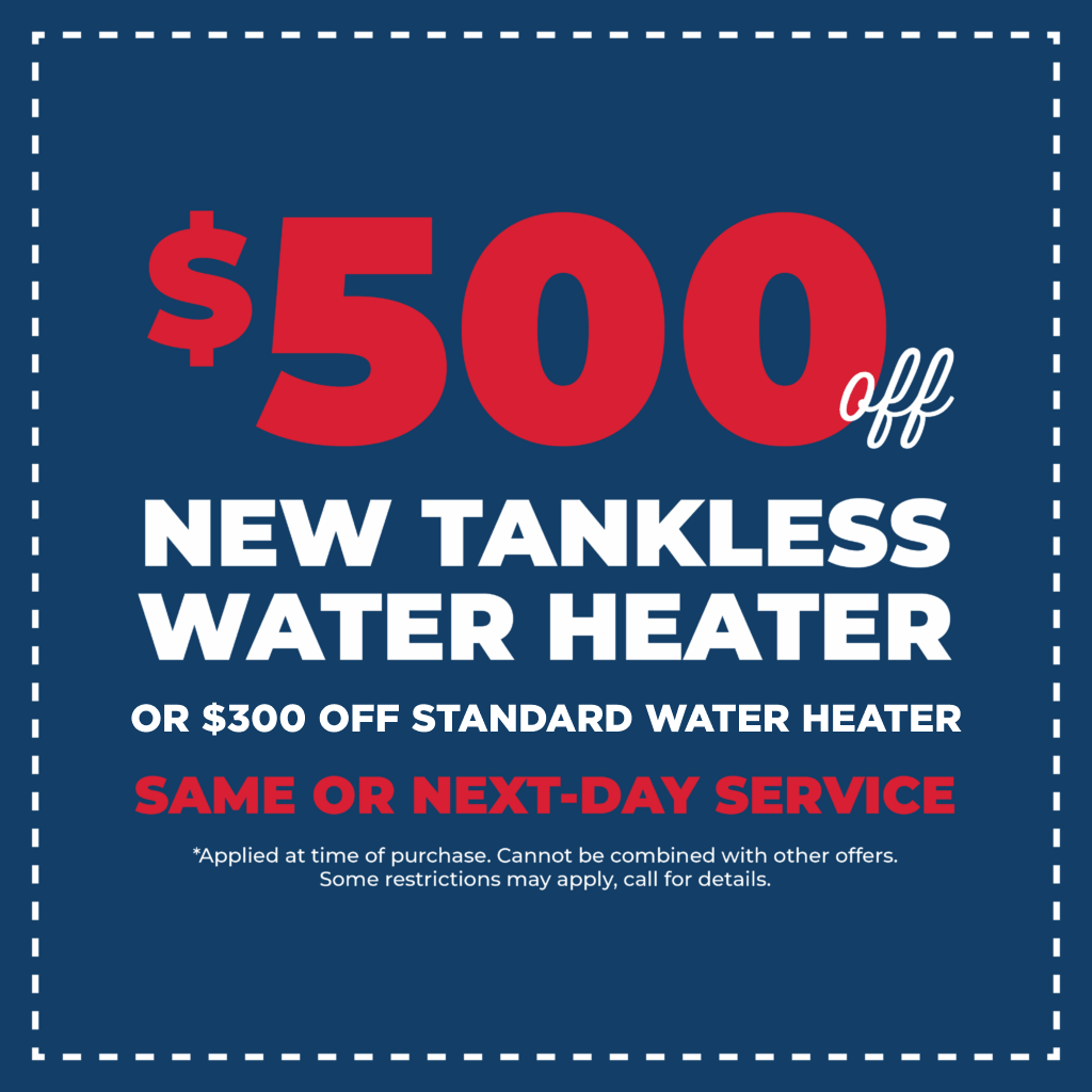 Tankless Water Heater Offer